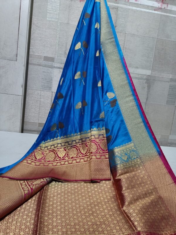 Semi banarasi silk saree