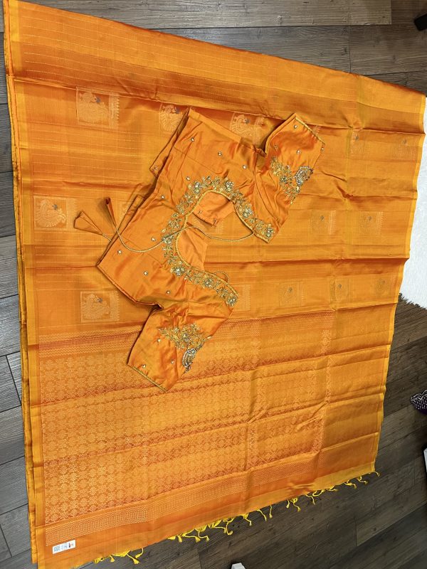 Pure Handloom soft silk SAREES saree with silk mark certificate