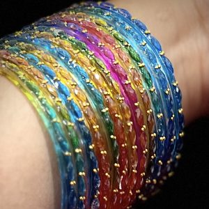 Raindrop bangles