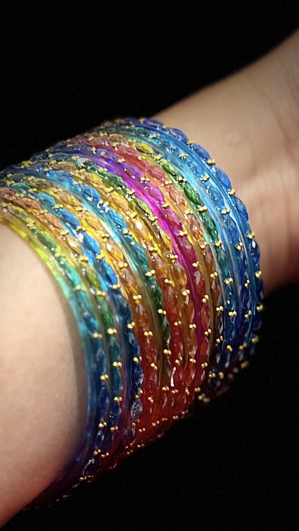Raindrop bangles