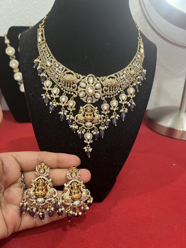 Victorian Moissanite neckset