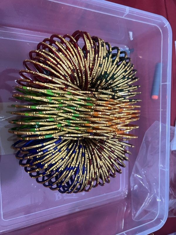 Glass bangles