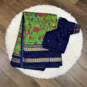 Kalamkari semi silk