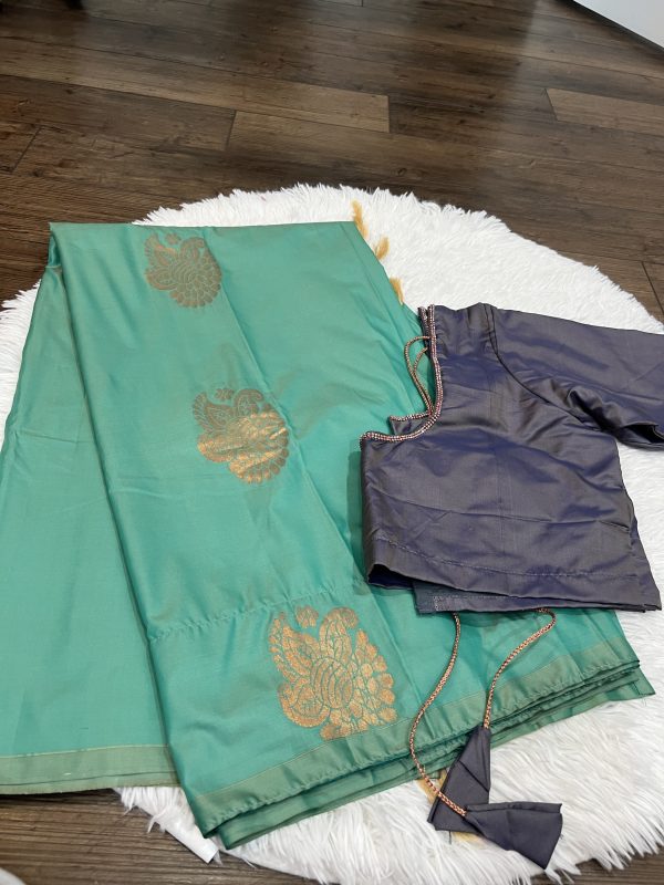 Semi Kanchi soft silk sarees