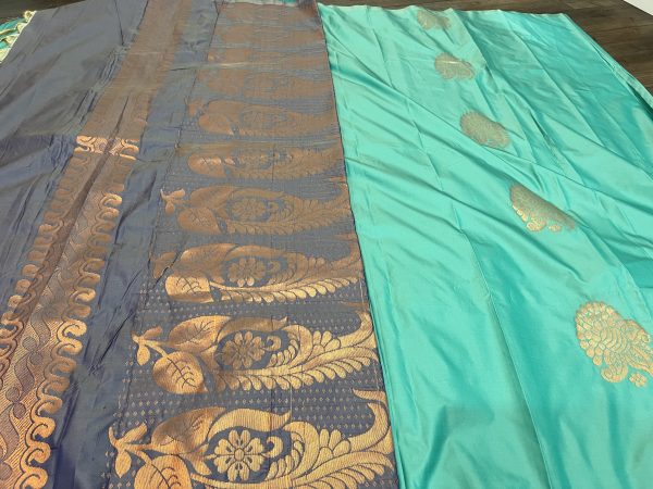 Semi Kanchi soft silk sarees - Image 2